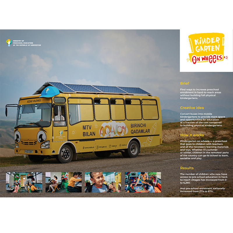 Детский сад на колесах Aqlvoy / Kindergarten on wheels