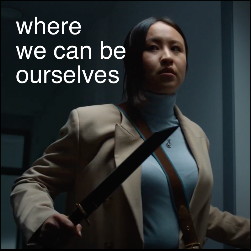 where we can be ourselves